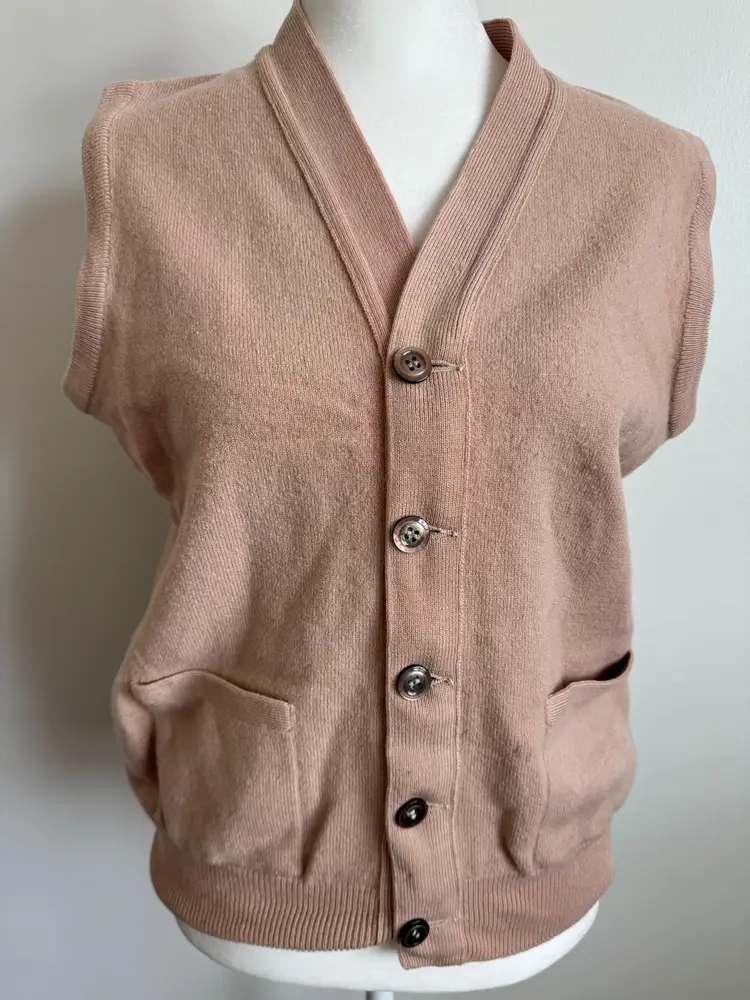 Vintage Dingo Men's All Wool Sweater Vest