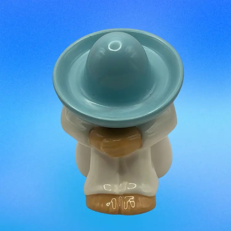 Vintage Homco Siesta Pedro Sleeping Mexican Man, 6.5” Tall