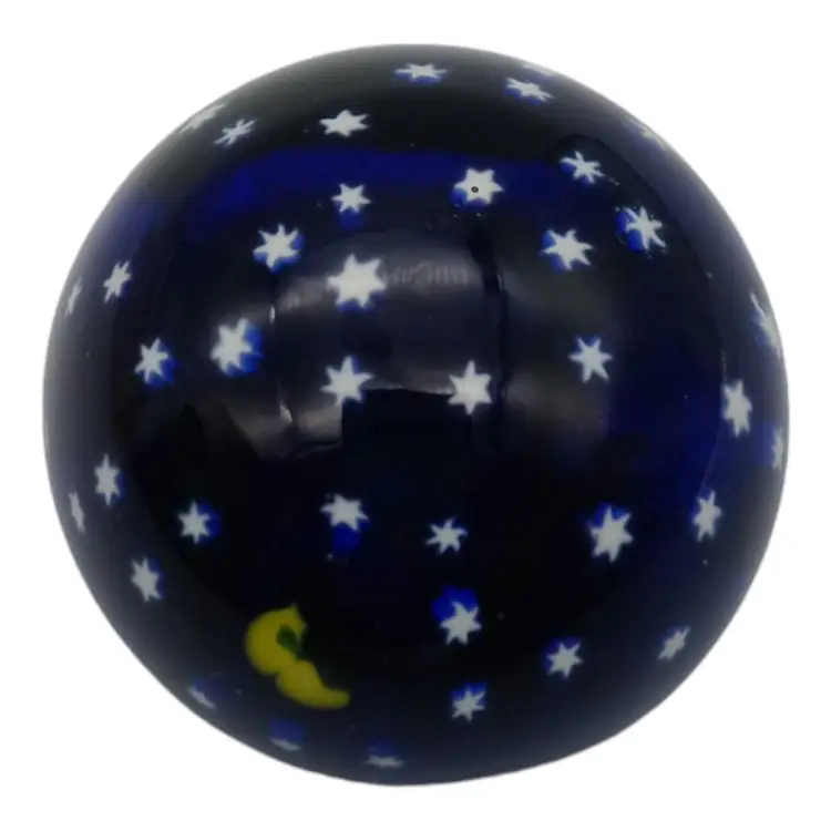 Antica Murrina Veneziana Handmade Murano Glass Paperweight La Notte ( The Night)