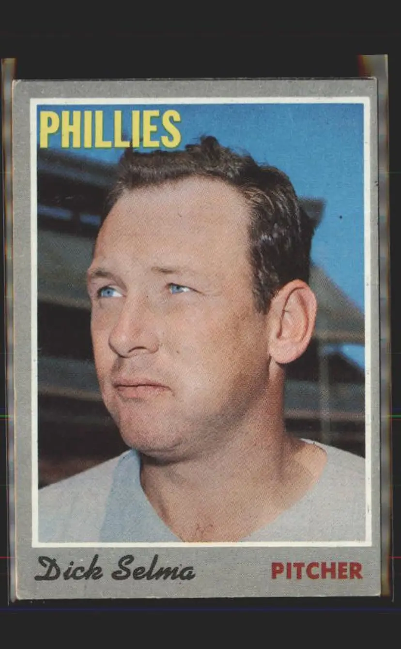 Dick Selma 1970 Topps #24 - () - Philadelphia Phillies