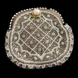 Vintage Beaded Clutch