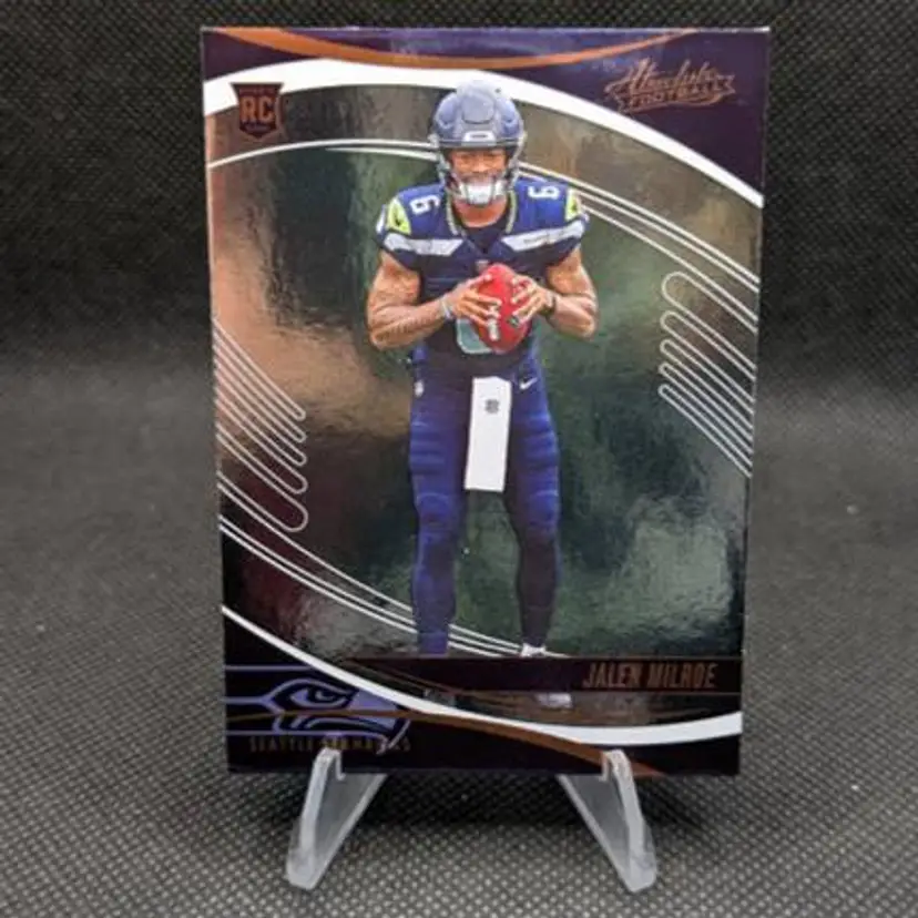 Jalen Milroe 2025 Absolute Football Bronze Rookie RC #132 - Seattle Seahawks