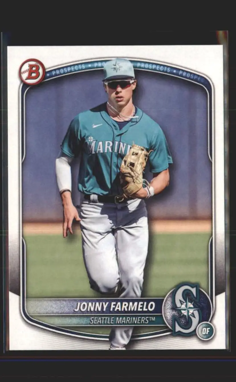 2025 Bowman Draft #BD-163 Jonny Farmelo - (137) - Seattle Mariners