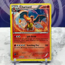 Charizard (Cosmos Holo) 020/149 Blister Exclusives Holo DMG Condition