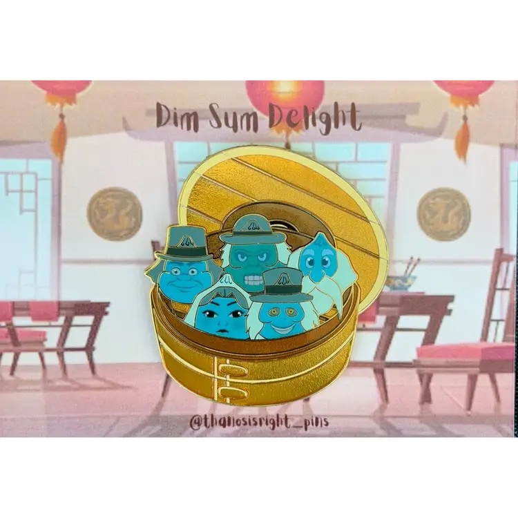 Dim Sum Delight - Haunted Mansion Fantasy Pin