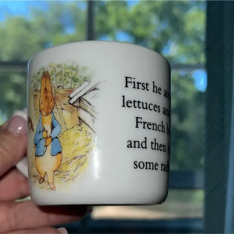 Peter Rabbit Child’s Cup From Frederick, Warren And Company, 2010 Wedgewood