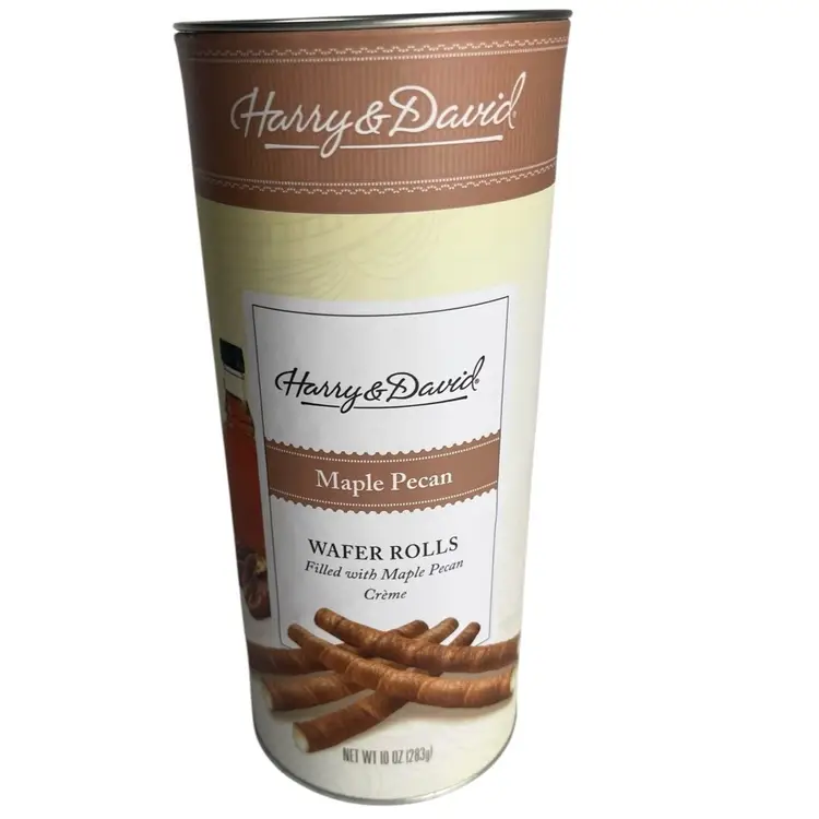 Maple Pecan Wafer Rolls - Harry & David