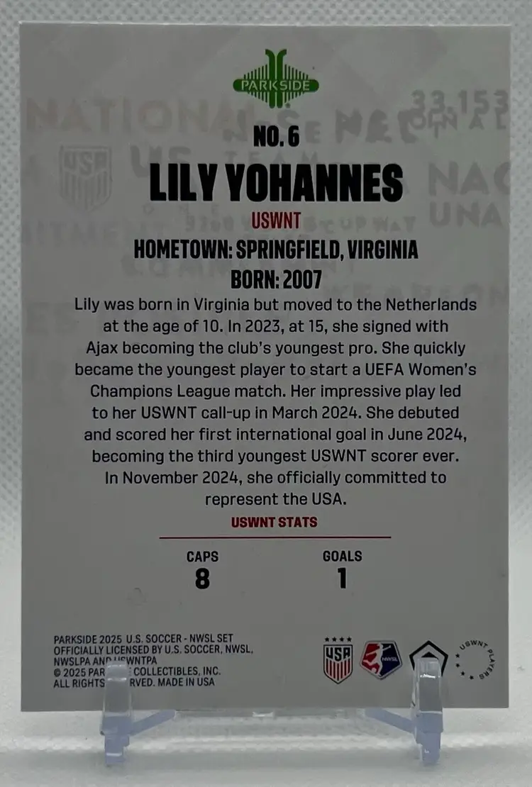 2025 Parkside Club & Country Lily Yohannes /99