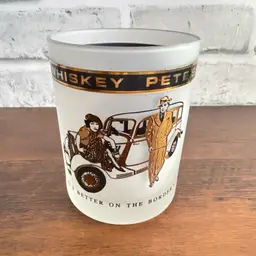 Whiskey Pete’s Primm Nevada Frosted Glass Bonnie & Clyde Car Souvenir Mug