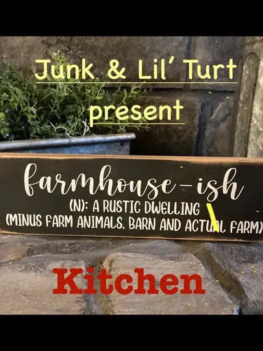 Farmhouse Kitchen With Me & Littlegreenturtles