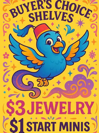 Friday Variety W/ JBV: Shelves, Jewelry & Minis🎉