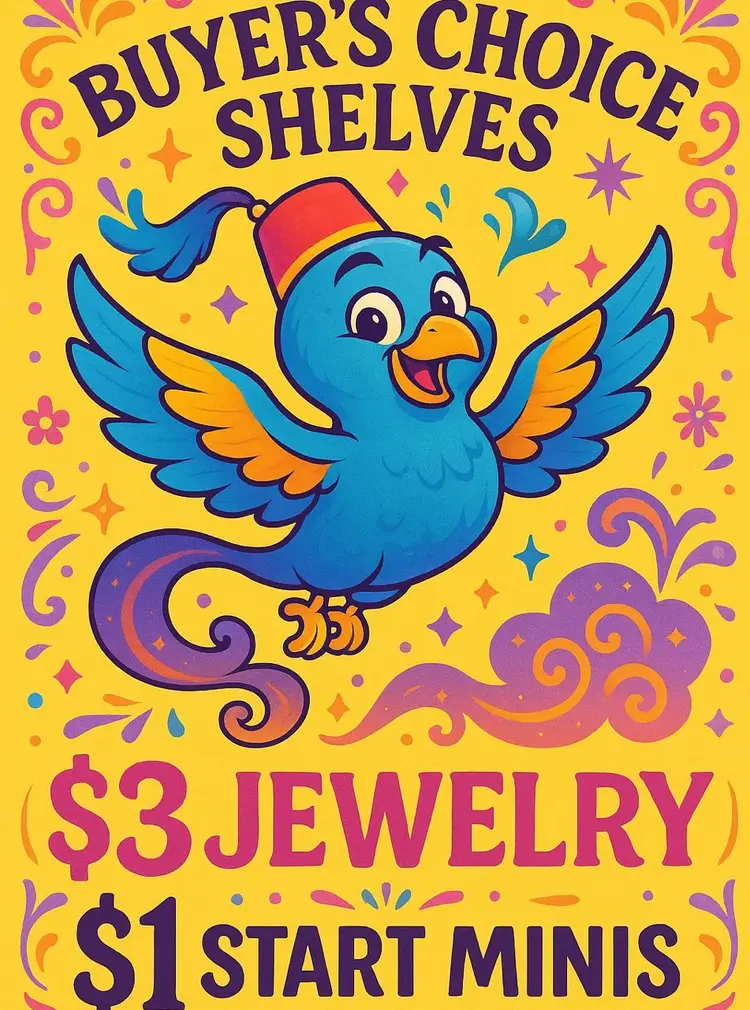 Friday Variety W/ JBV: Shelves, Jewelry & Minis🎉