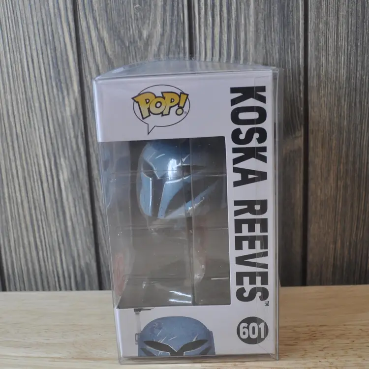 Funko Pop! #601 Star Wars Koska Reeves Gamestop Exclusive Figure W/ Pop Protector