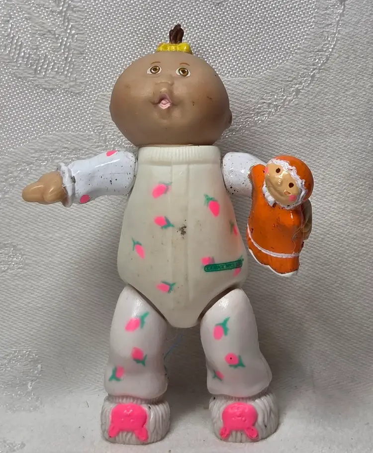 Vintage 1980s ❤ Cabbage Patch Kids ❤ Mini CPK PVC Poseable Doll