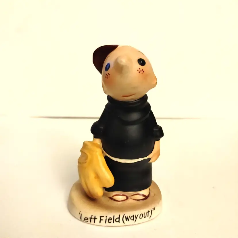 Brother Juniper by The Stafford Co. 1958. "Left field way out". No condition issues.