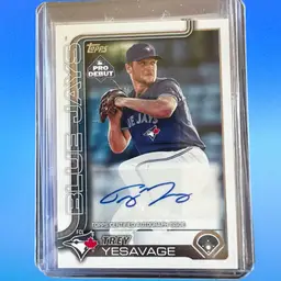 Trey Yesavage 2025 Topps Pro Debut Auto