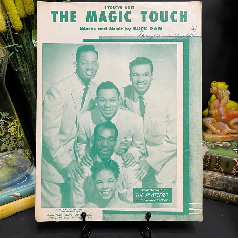 MARKDOWN! (You've Got) The Magic Touch Sheet Music The Platters 1956