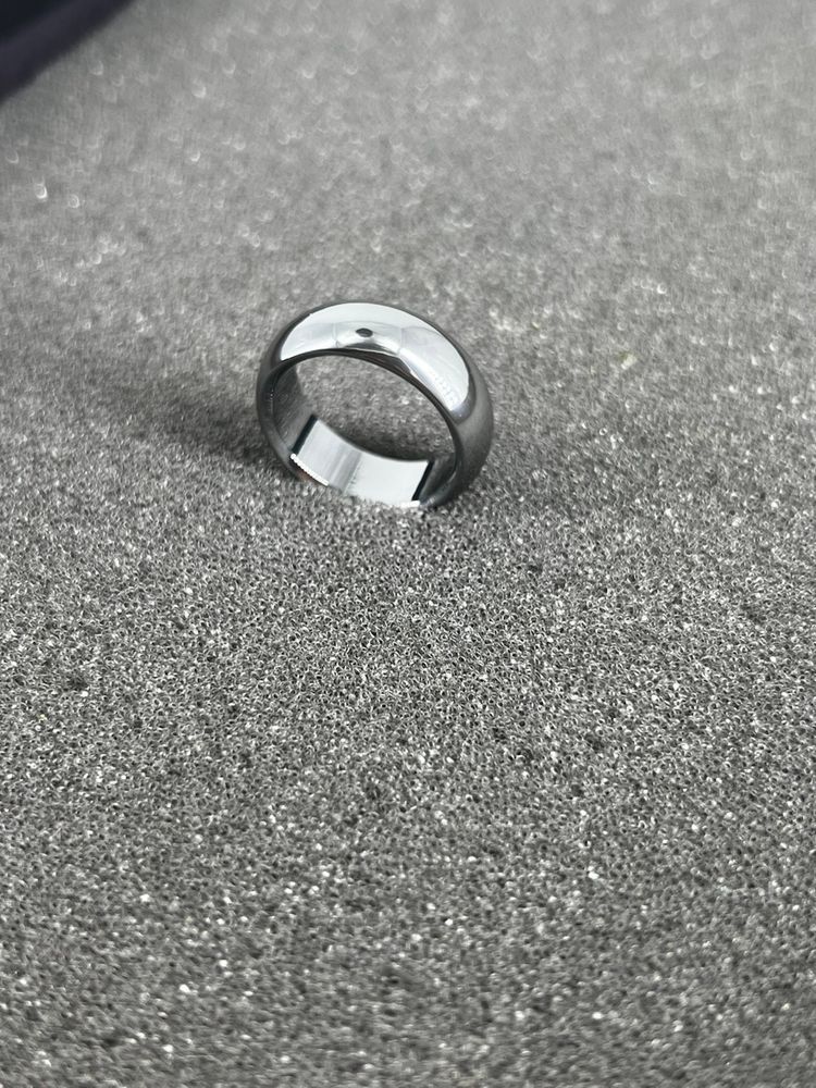 Polished Dome Tungsten Wedding Band Size 8.5
