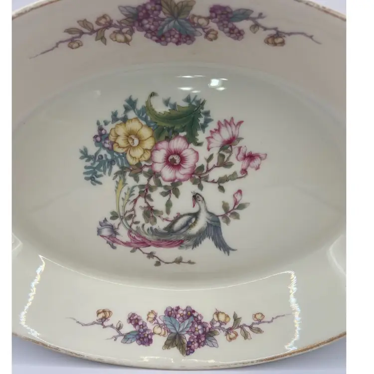 Rosenthal Ivory Handled Serving Tray/Dish- 11 x6 1/2”