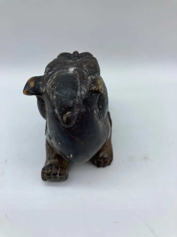 Carved Chinese Stone Lion