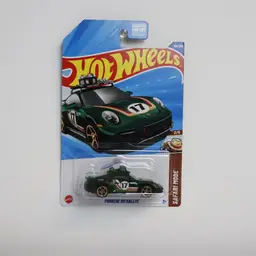Porsche 911 Rallye Green - Hot Wheels Porsche 911 Rallye