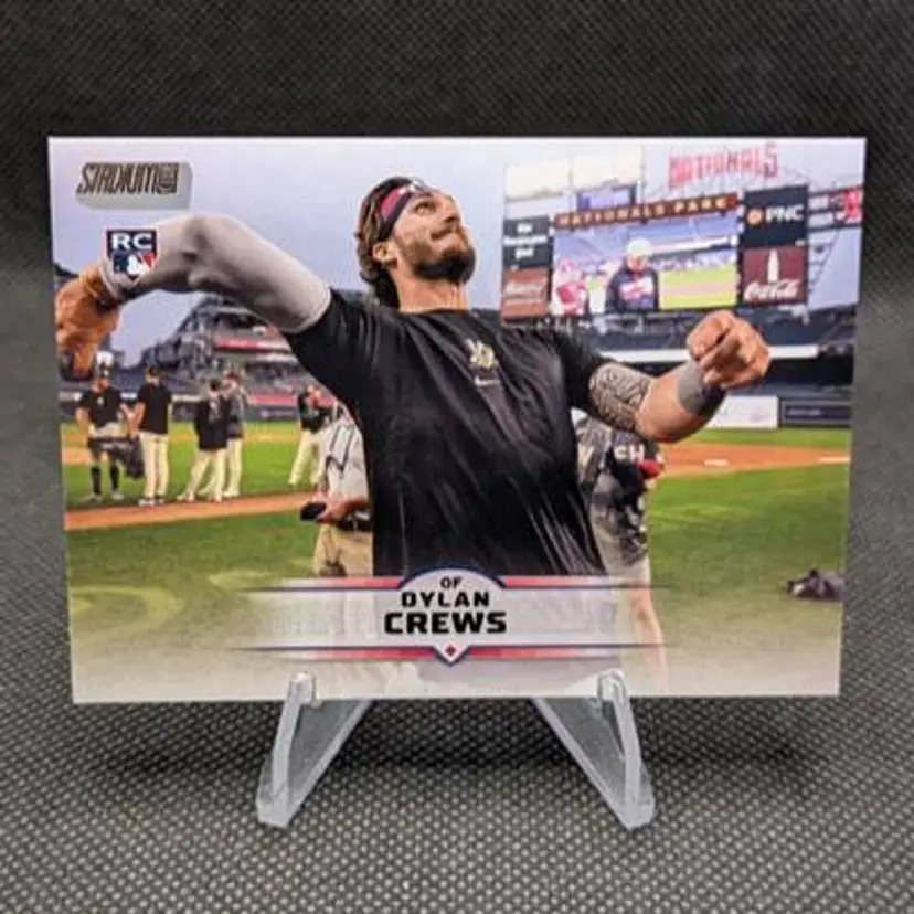 Dylan Crews 2025 Topps Stadium Club Rookie RC #102 - Washington Nationals