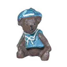 Vintage Ike And Sandy Spillman Sailor Teddy Bear Resin Figurine Nautical Twee