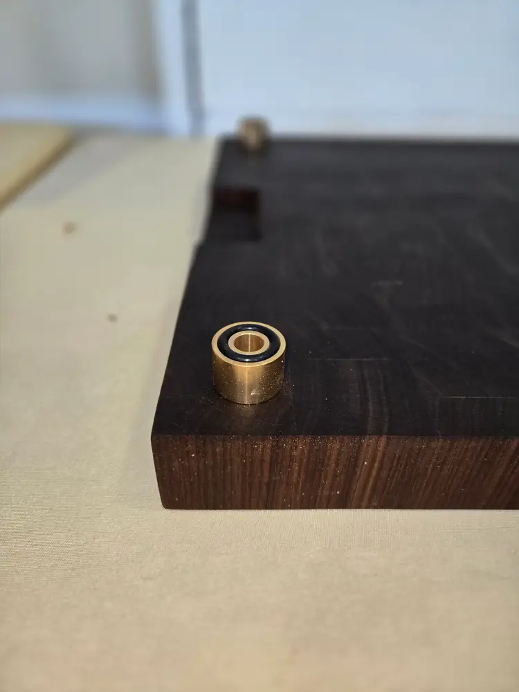 Dark Walnut End Grain Brisket Board