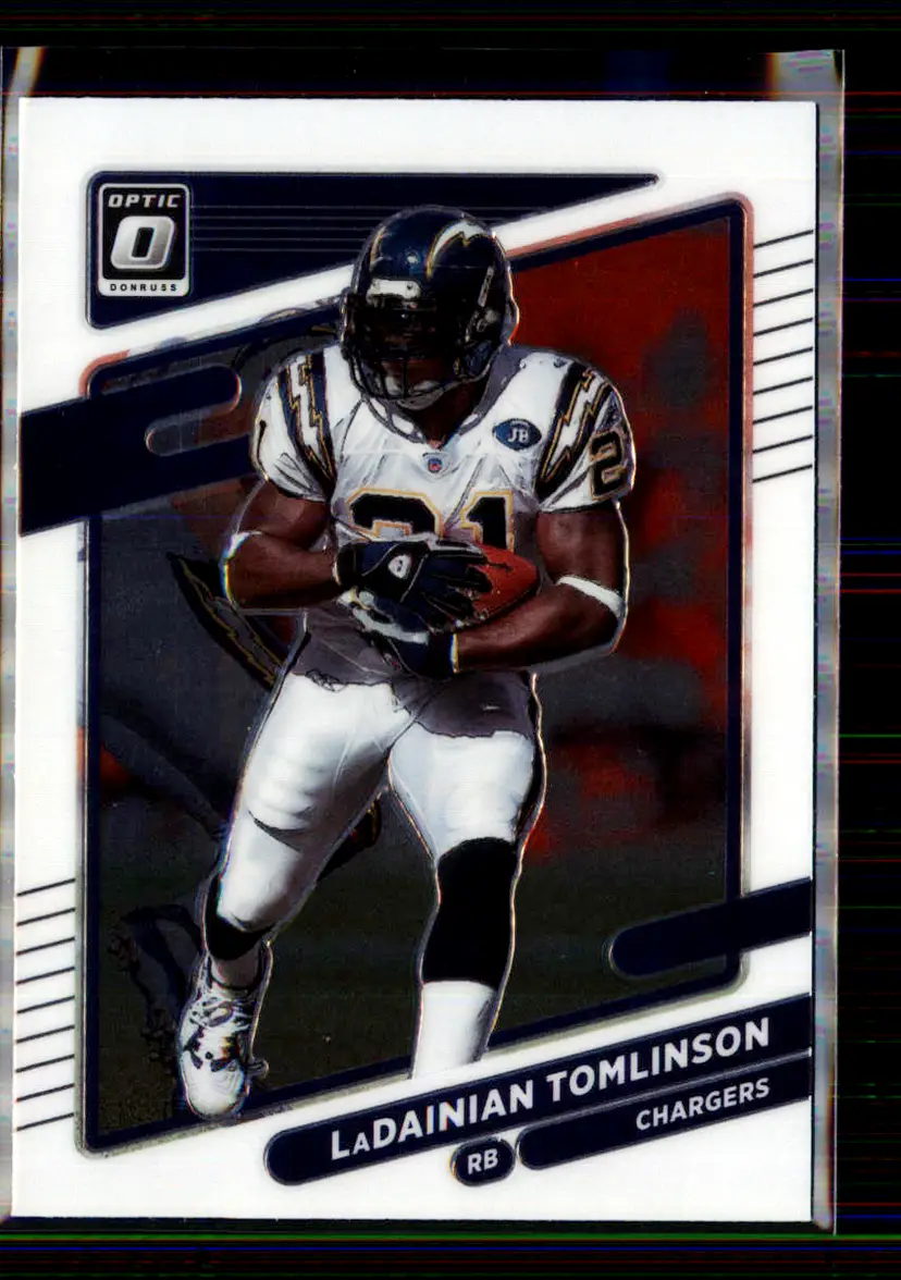 Ladainian Tomlinson 2021 Panini Donruss Optic #50 - San Diego Chargers - (147-177)