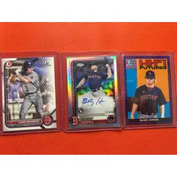 Red Sox (traded) Prospects - Auto, #d, 1st