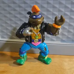 Punker Don 1991 Teenage Mutant Ninja Turtles TMNT Action Figure