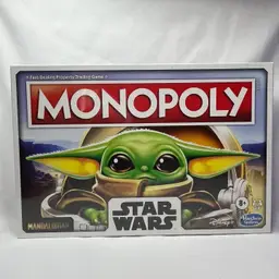 Monopoly Star Wars Mandalorian The Child Baby Yoda Board Game New Sealed