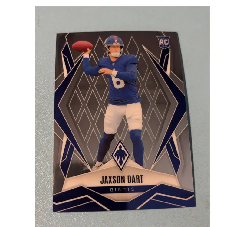 Jaxson Dart Phoenix Rookie Card New York Giants