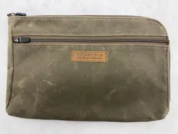 WaterField Designs Air Caddy - Waxed Canvas with Chocolate Accents