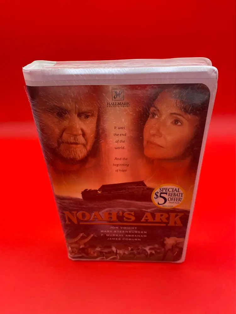 Noah's Ark VHS Movie - Sealed - 1999 Hallmark Clamshell