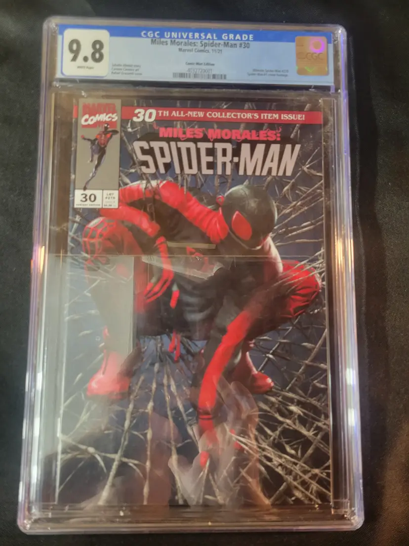 CGC 9.8 Miles Morales Spider-Man #30