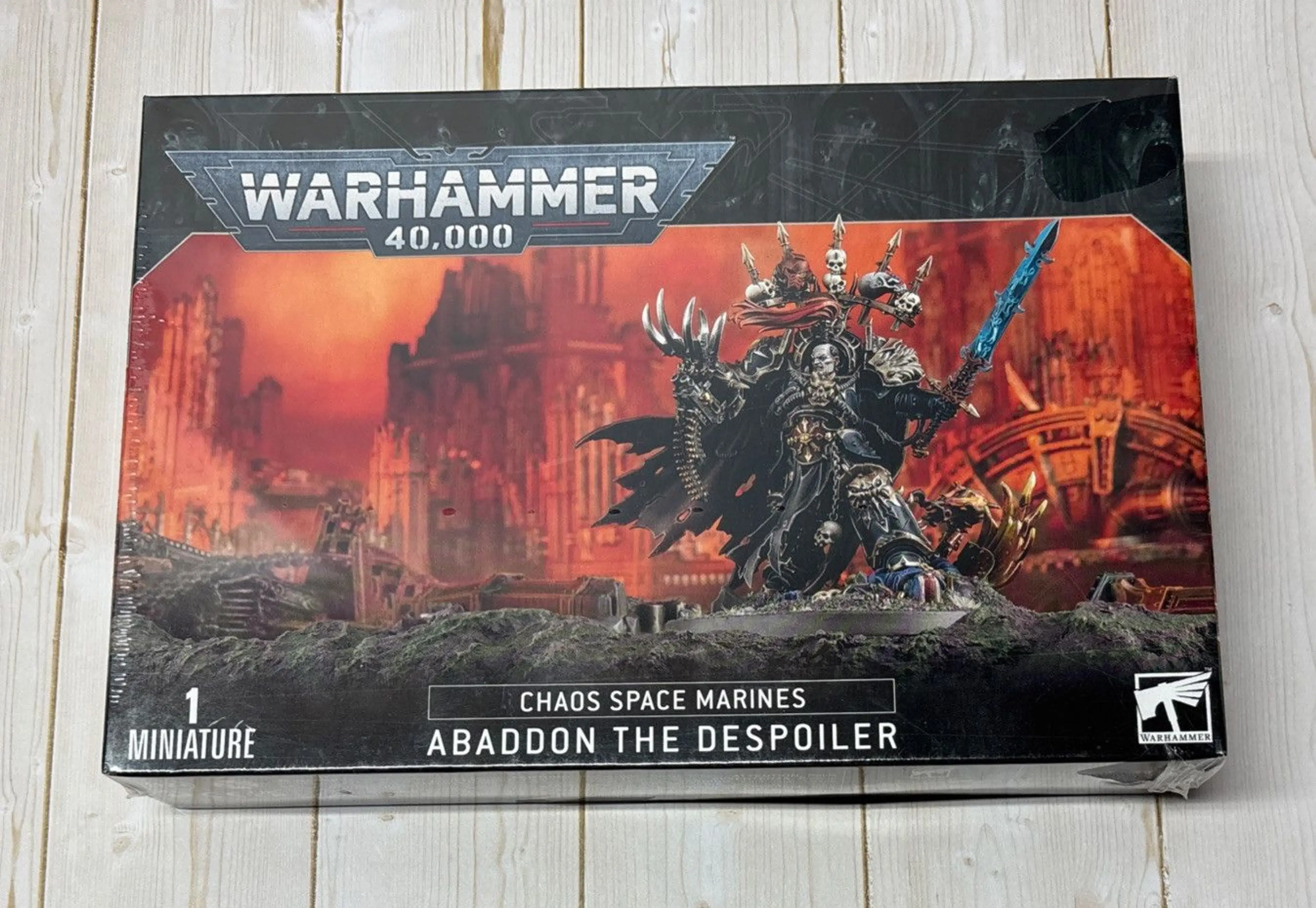 Warhammer 40K Black Legion of Chaos Space Marines ABADDON THE DESPOILER 40 000