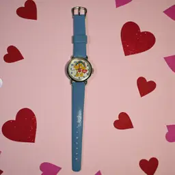 VTG Care Bears Mechanical Wristwatch Bradley1983 Tender Heart FOR PARTS