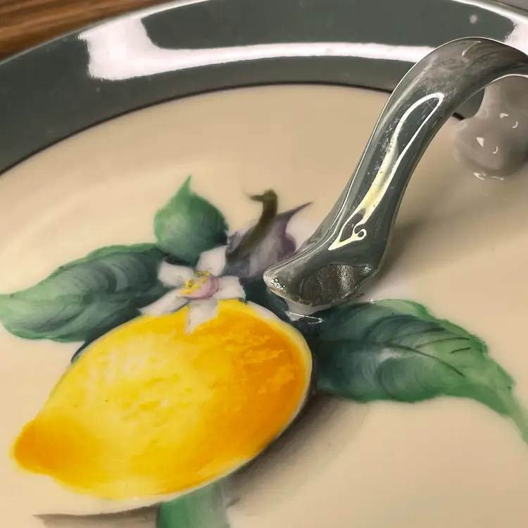 Vintage Luster ware Noritake Lemon Serving Dish