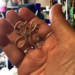 Letter H Brooch