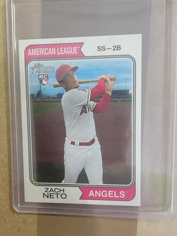 Zach Neto Mini Heritage RC # 32/100