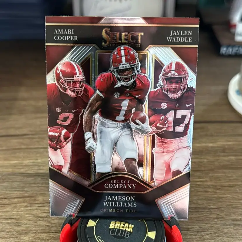 Jameson Williams 2022 Select Draft Picks Select Company Amari Cooper Jaylen Waddle Alabama Crimson Tide 