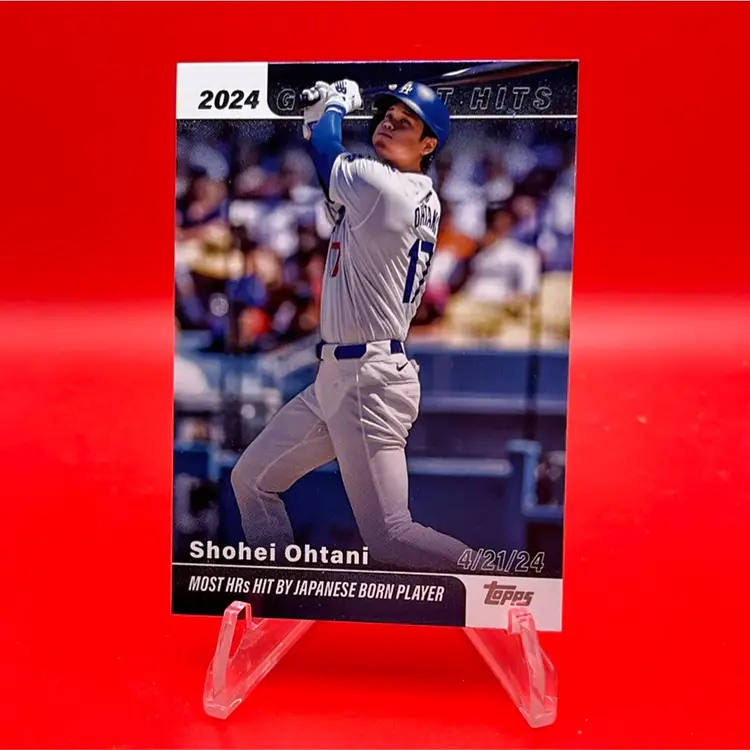 Shohei Ohtani 2025 Topps Series 1 2024 Greatest Hits #GH-8 Los Angeles Dodgers