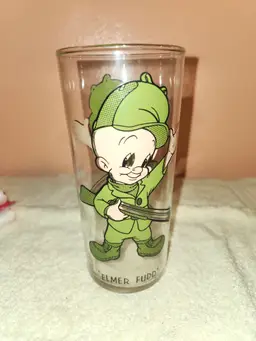 1973 Pepsi Collectable Elmer Fudd drinking glass