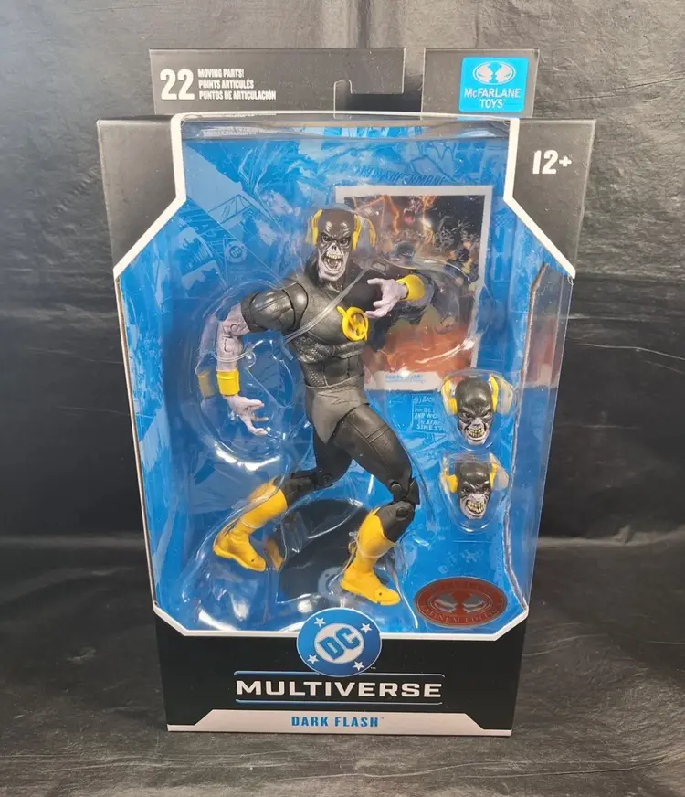 McFarlane Toys DC Multiverse Dark Flash Platinum Edition Action Figure New Rare