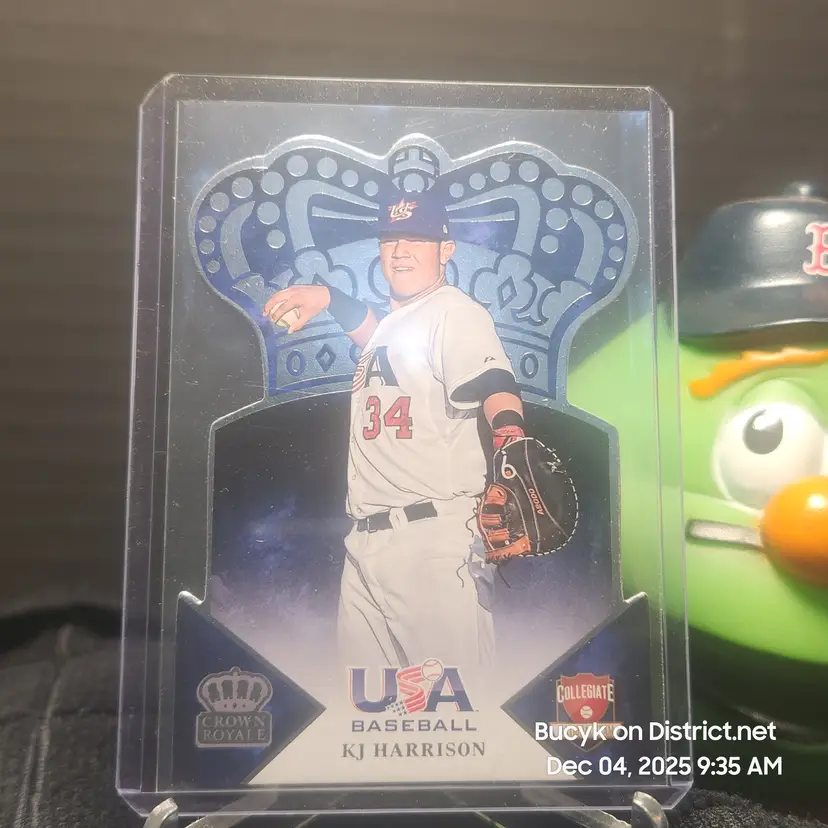 2015 Team USA Crown Royale - KJ Harrison Milwaukee Brewers