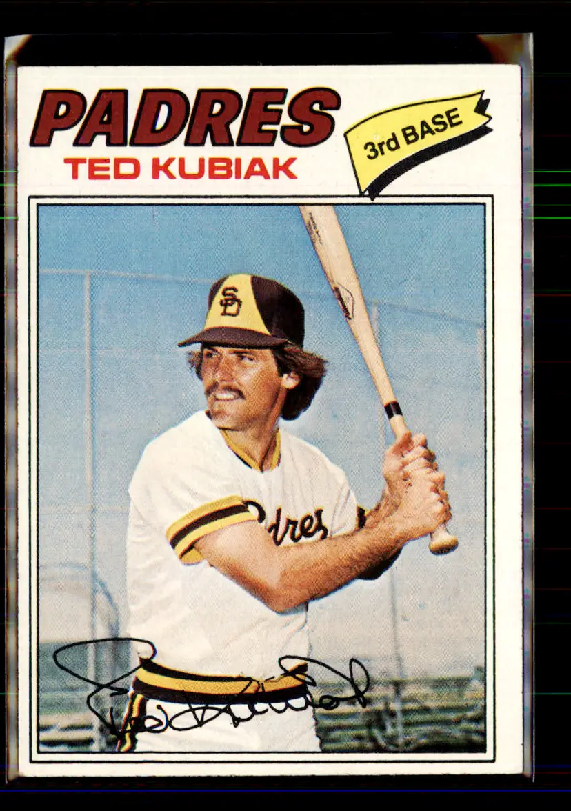 Ted Kubiak 1977 Topps #158 - (144) - San Diego Padres