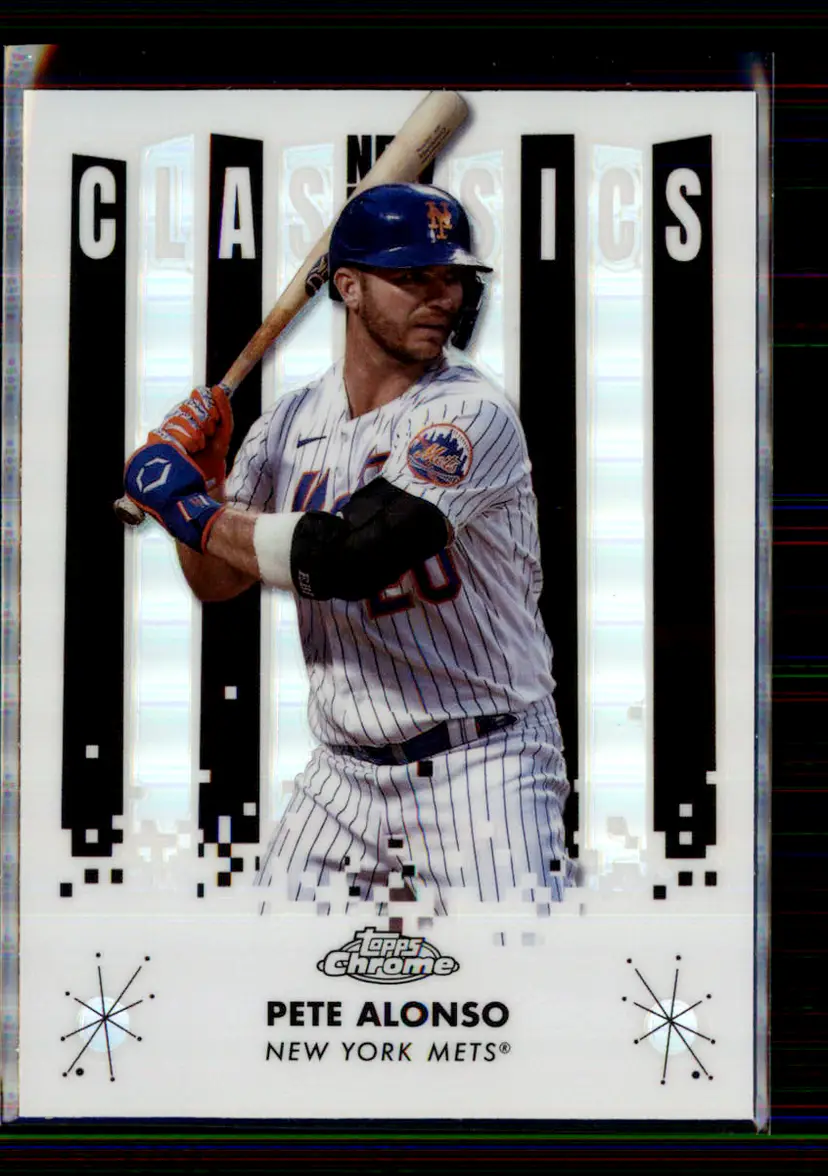 Pete Alonso 2022 Topps Chrome New Classics #NC-8 - New York Mets - (147-201)