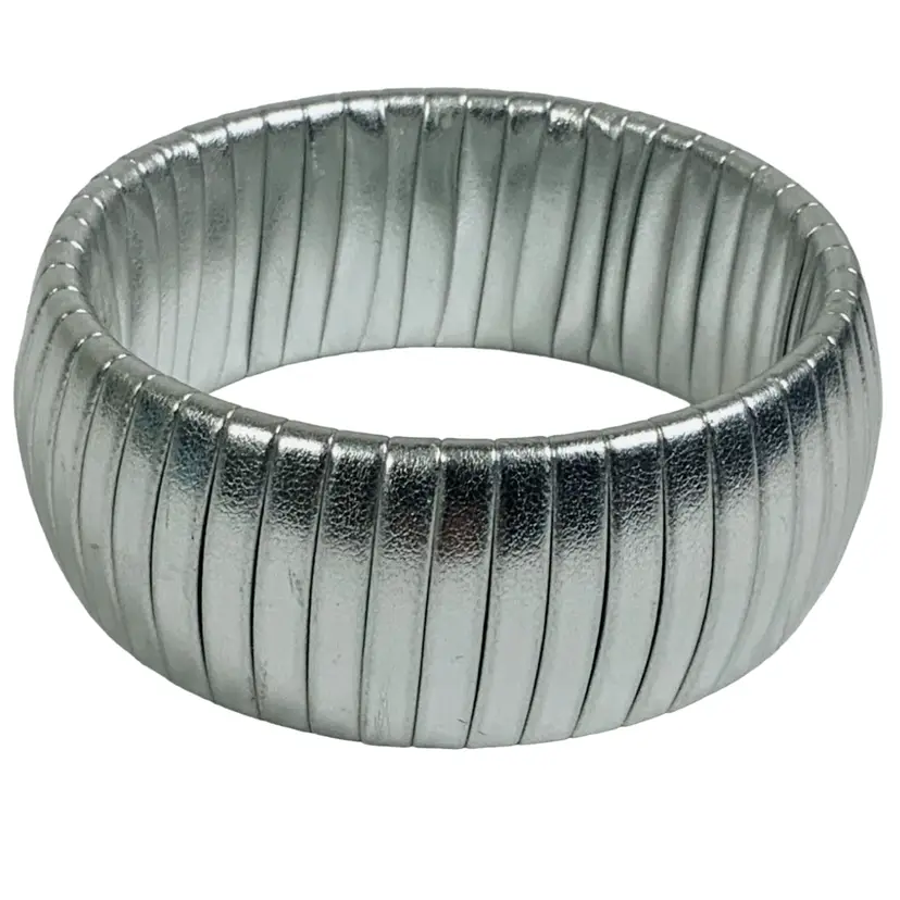 Bright Shinny  Vintage Silver Bangle 