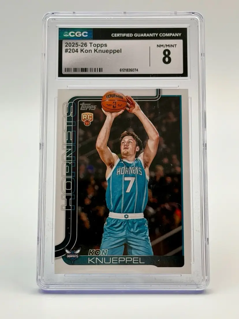 2025-26 Topps Kon Knueppel #204 RC